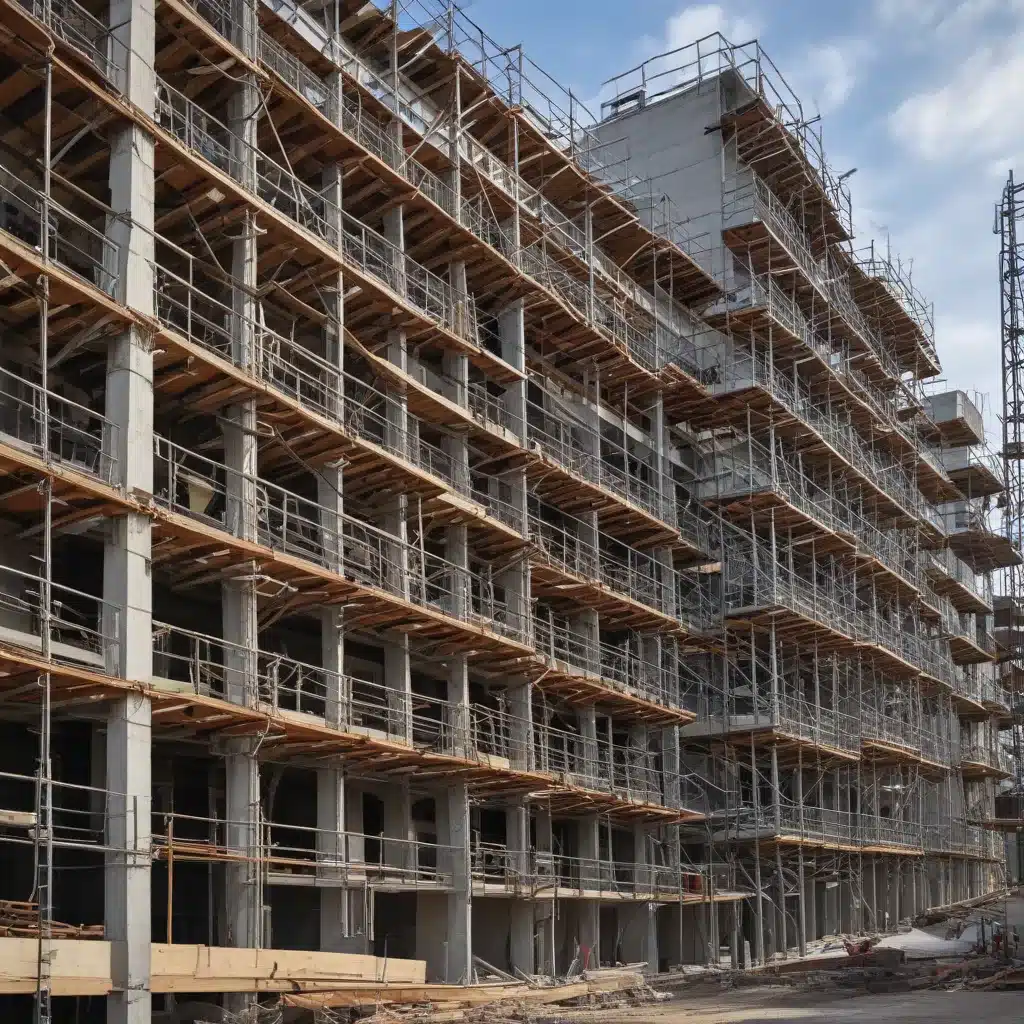 Building Access Scaffolds for Multi-Story Structures