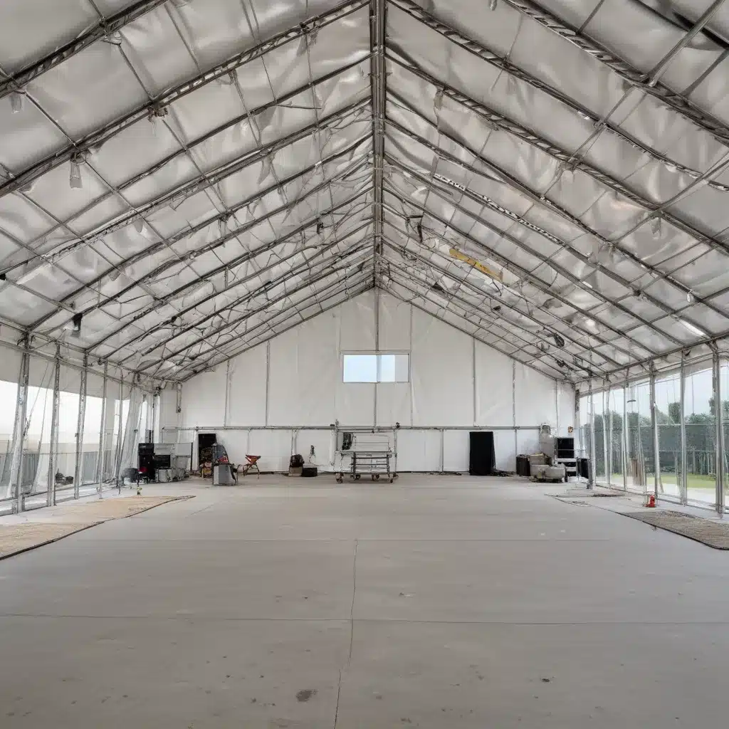 Choosing Materials for Temporary Structures