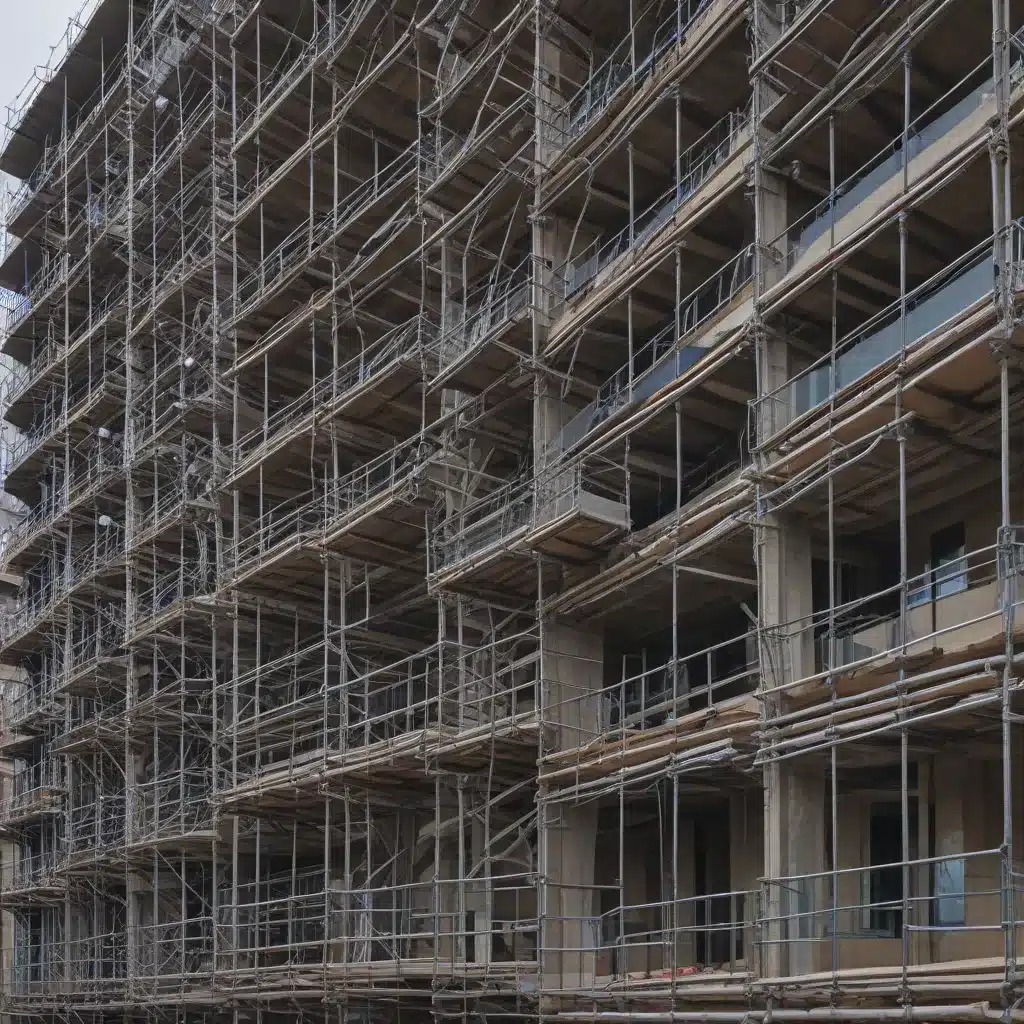 Custom Scaffolding for Irregular Shaped Buildings