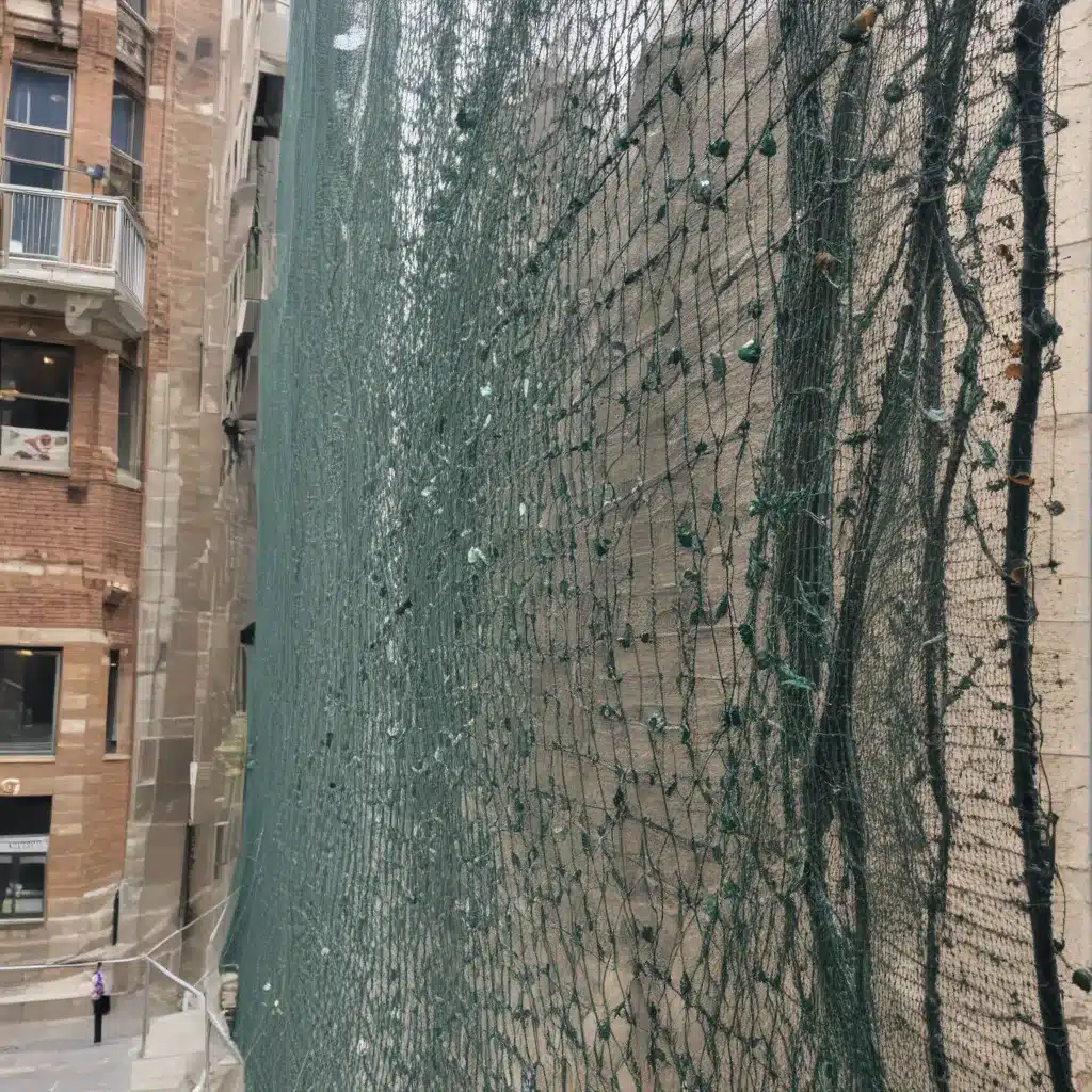 Debris Netting To Protect the Public Below