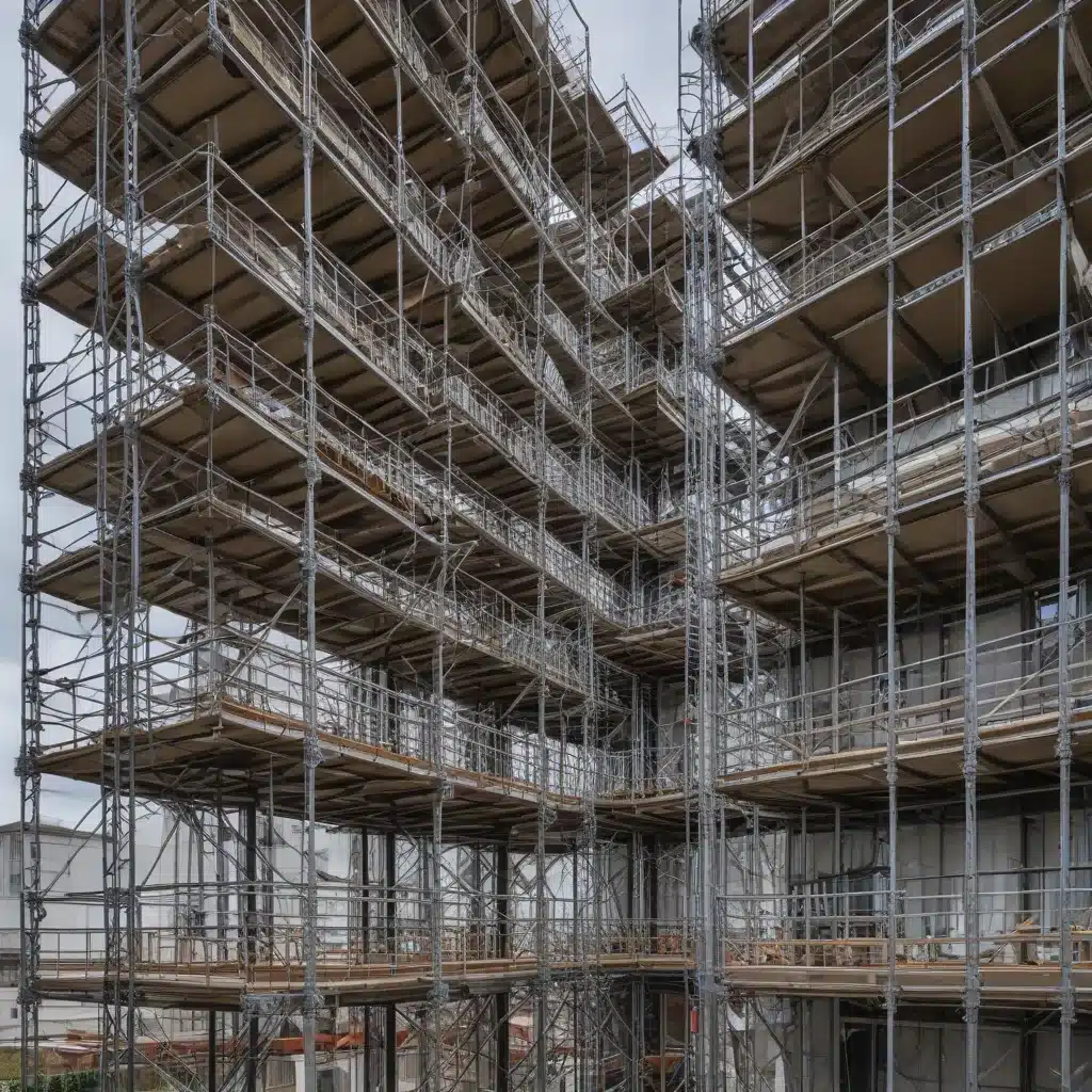 Innovative Scaffolding For Sustainable Building Upgrades Innovative Scaffolding For Sustainable Building Upgrades