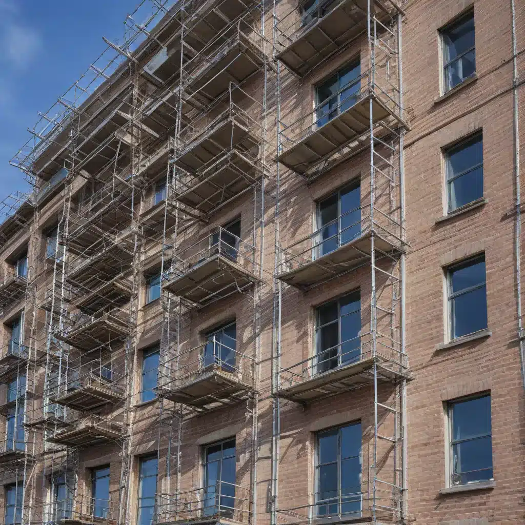 Optimizing Scaffold Use for Exterior Refurbishments