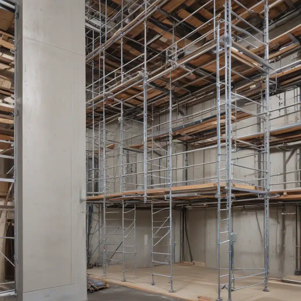 Simplifying Building Upgrades With Modular Scaffold Parts Simplifying Building Upgrades With Modular Scaffold Parts