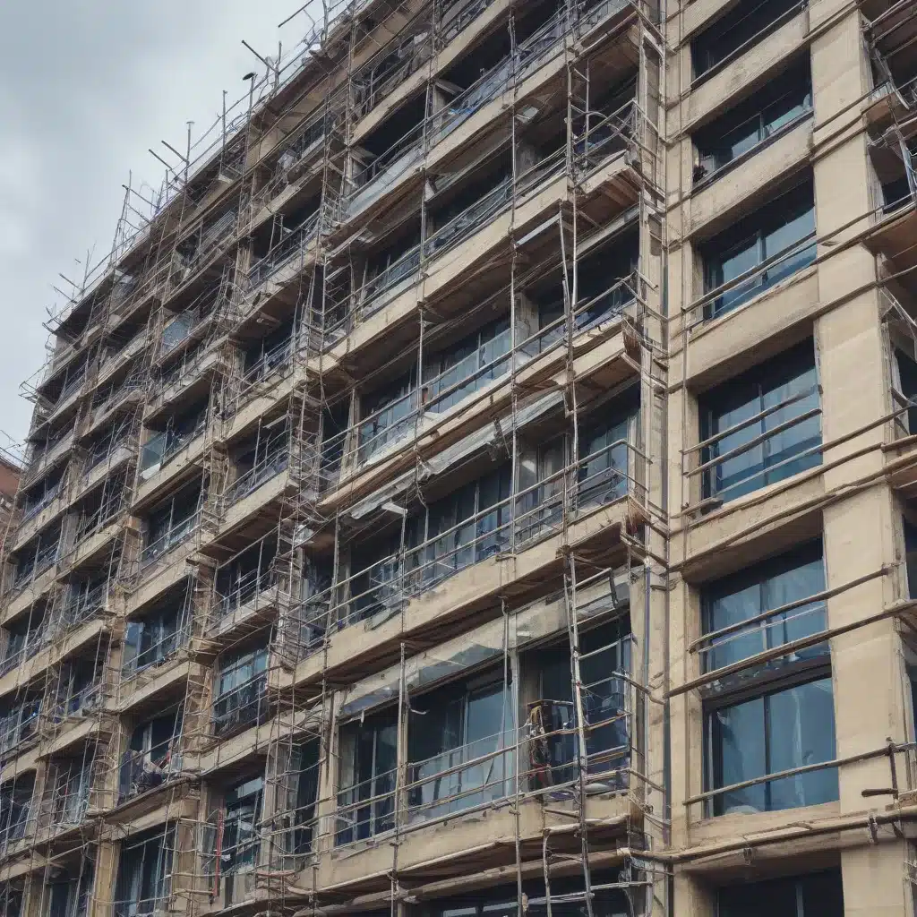 Simplifying Difficult Building Maintenance With Scaffolding Simplifying Difficult Building Maintenance With Scaffolding