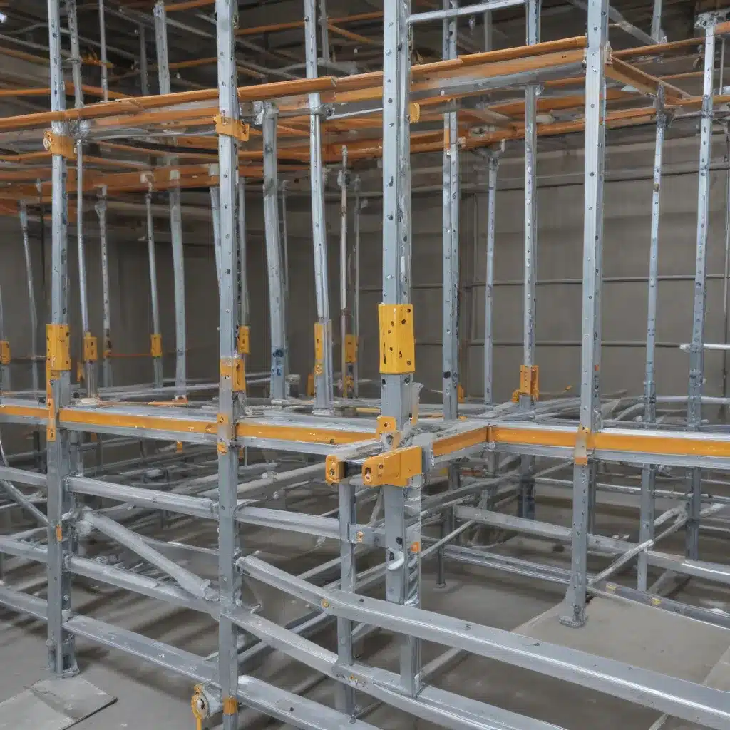 Smart Material Positioning For Rapid Scaffold Assembly