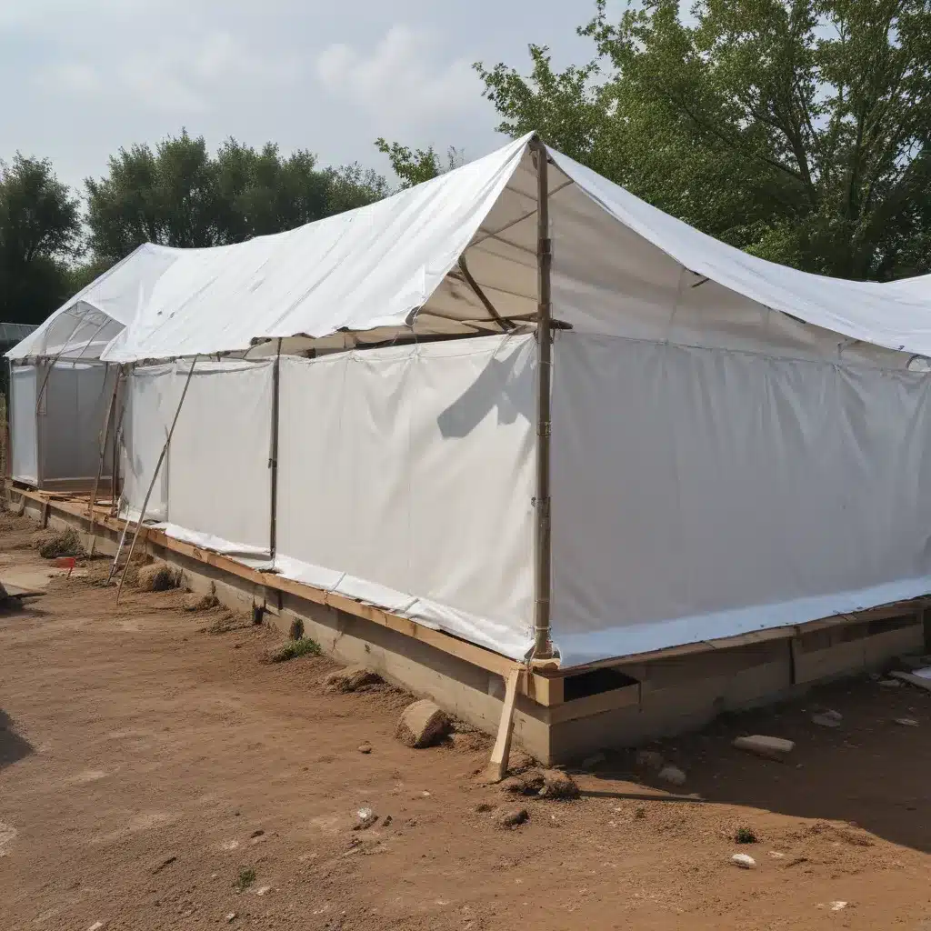 Temporary Roofs for Weather Protection During Builds